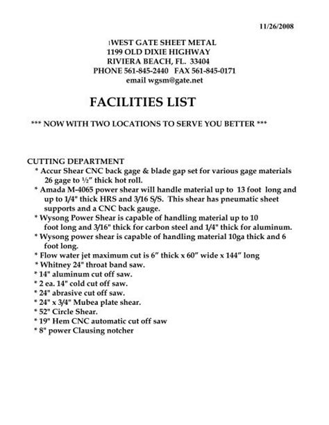 west gate sheet metal inc riviera beach fl|West Gate Sheet Metal Riviera Beach FL, 33404 – Manta.com.